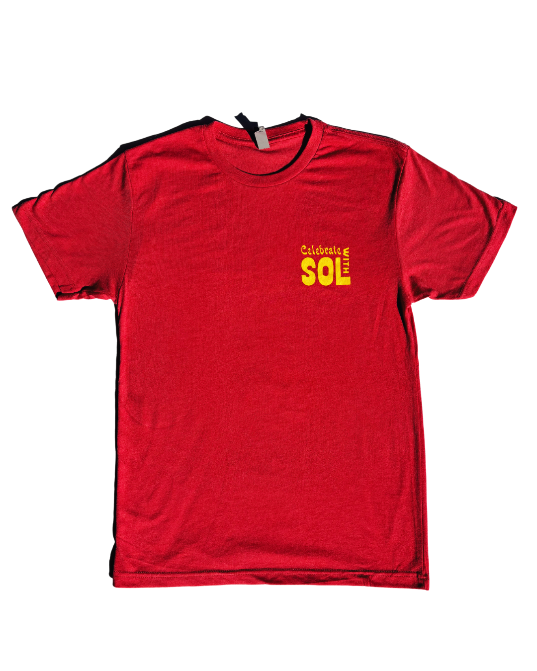 Celebrate with Sol Tee - Vintage Red