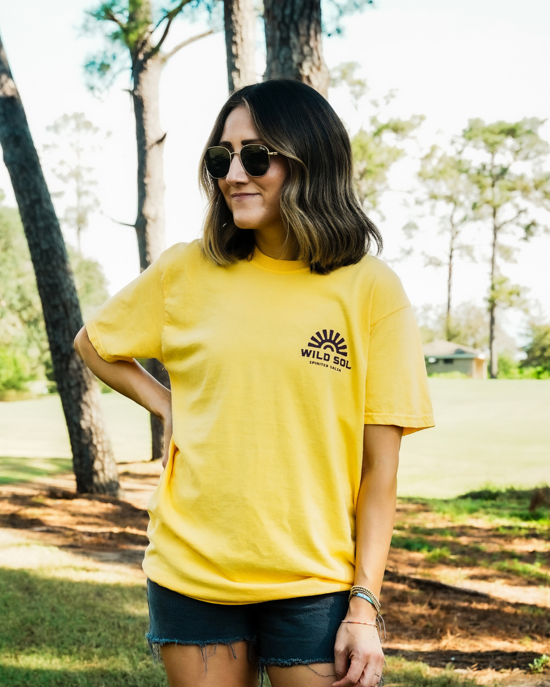 Bring The Sol Tee - Citrus
