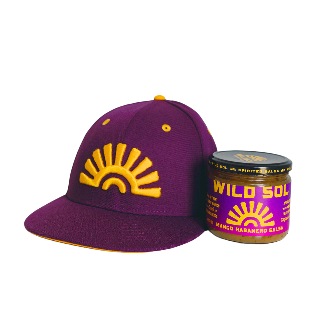 Purple & Gold New Era Hat