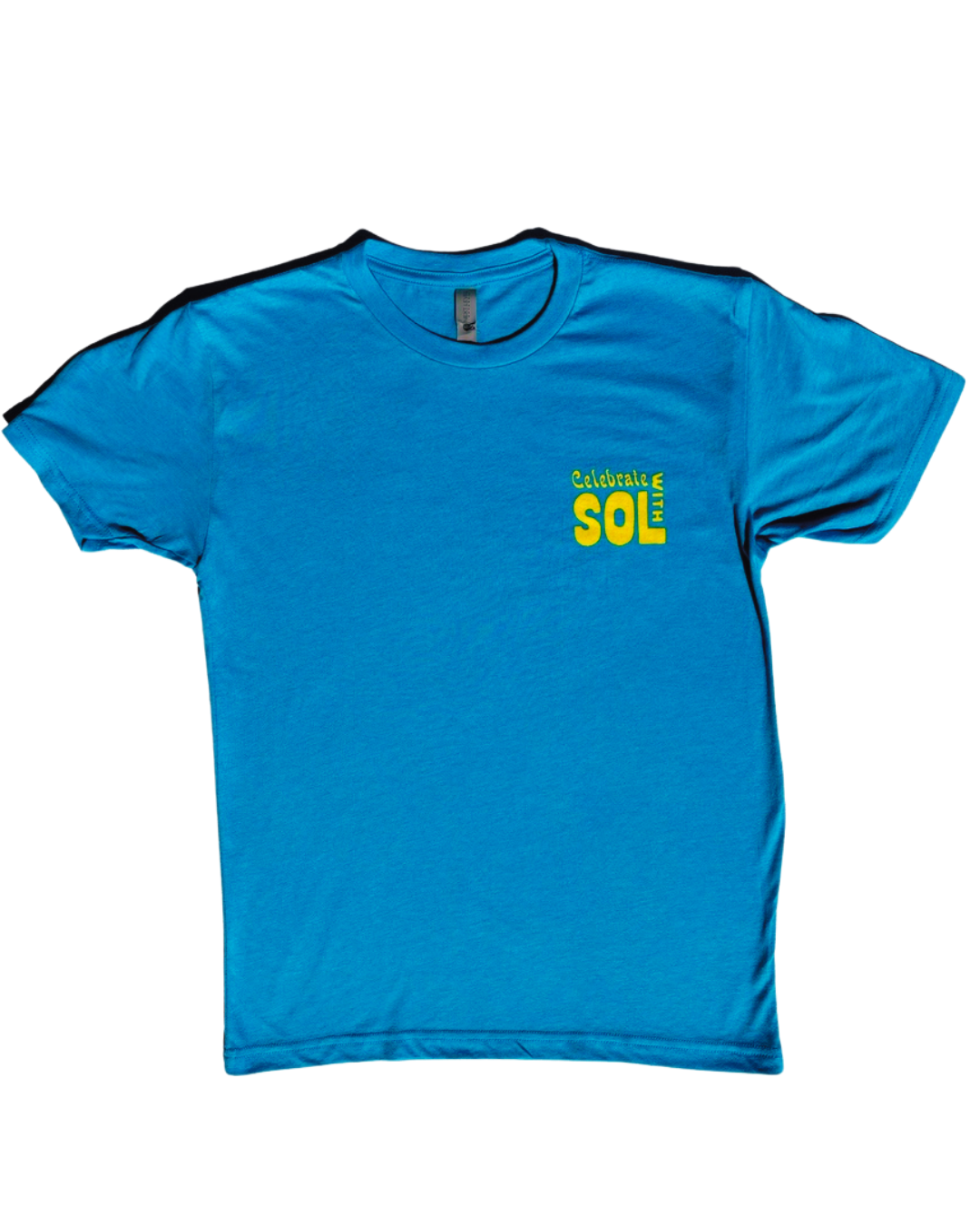 Celebrate with Sol Tee - Vintage Turquoise