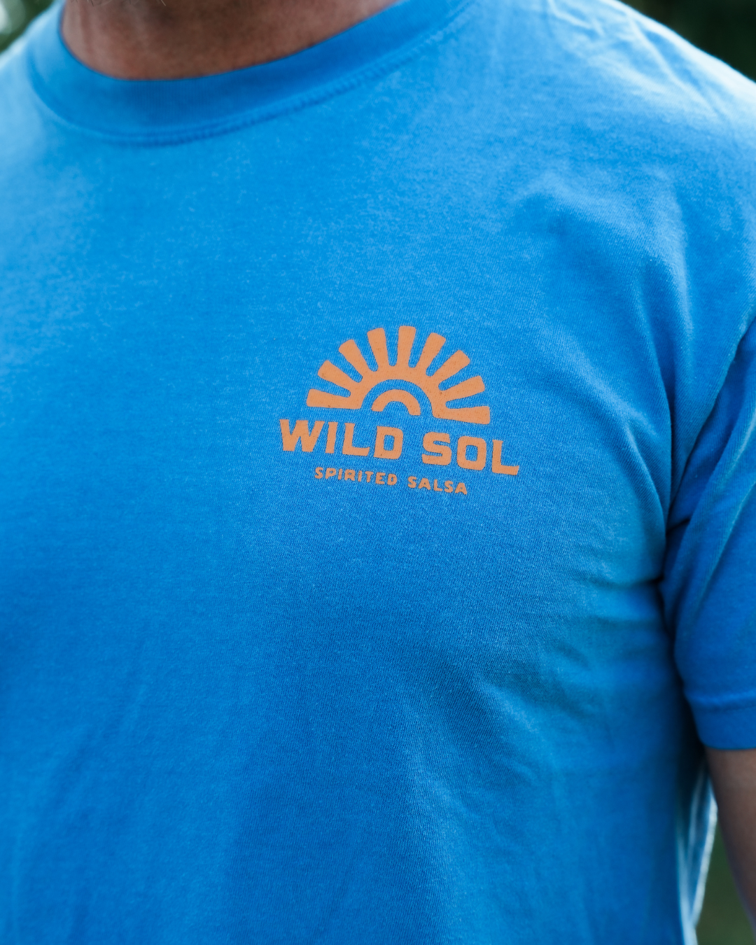 Bring The Sol Tee - Blue & Orange