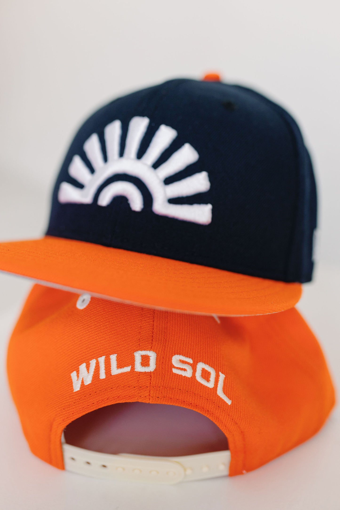 Orange & Navy Era Hat